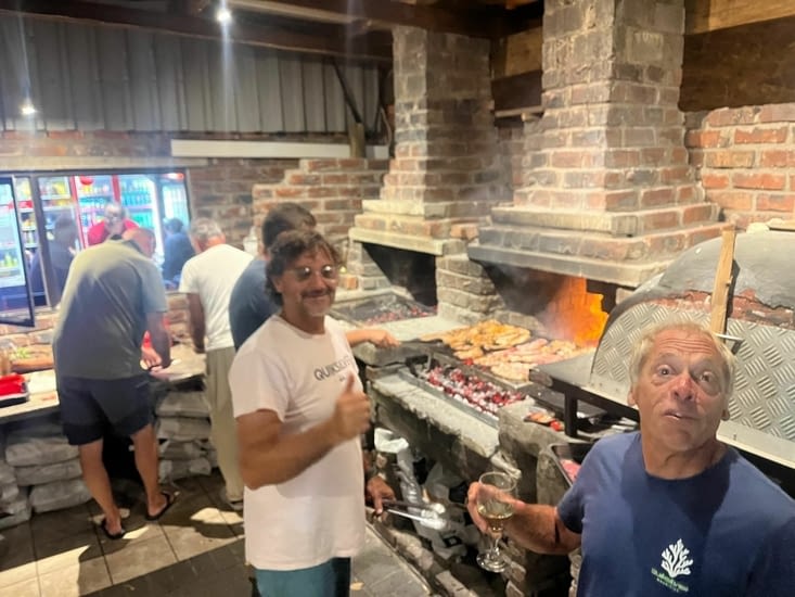 Braai au yacht Club d'East London