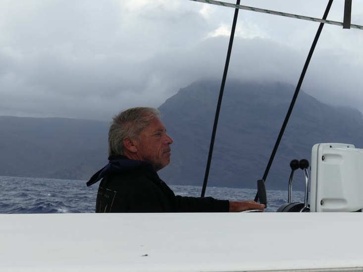 A l'arrivée au petit matin, c'est pas très riant ...