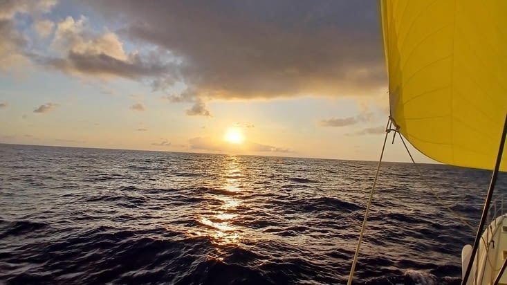 On ne pêche absolument rien en 10 jours de traversée !