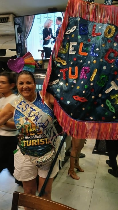 Blocos dans le boui-boui à côté de notre hôtel