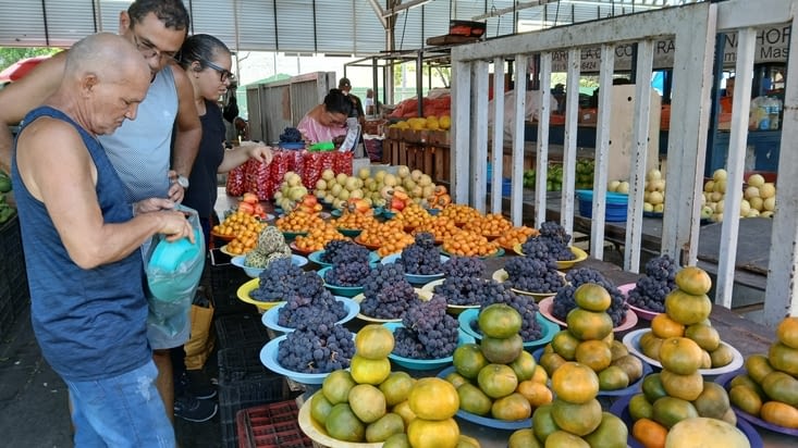 En déambulant dans les rues, on découvre aussi le marché