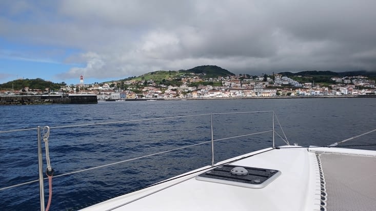 Arrivée à la Horta