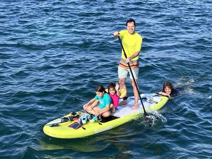 Paddle en famille