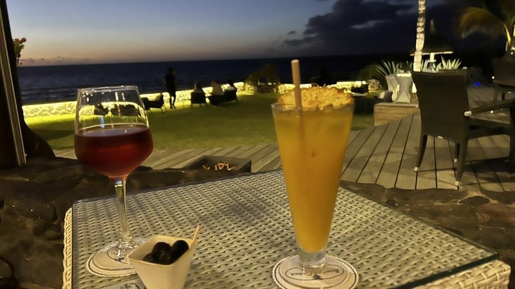 Apéro face à l’océan