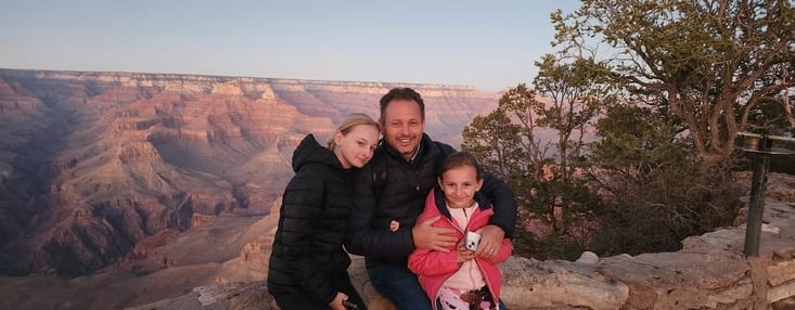 Grand Canyon. Il ne fait pas chaud...