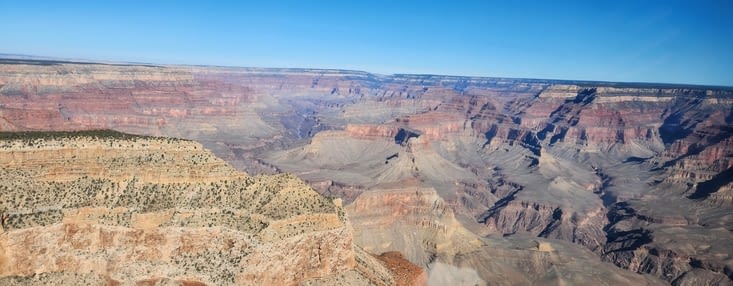 Et enfin le survol du Grand Canyon en hélicoptère !