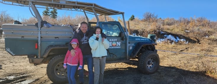 Visite des sommets de la partie Est du Parc en Jeep