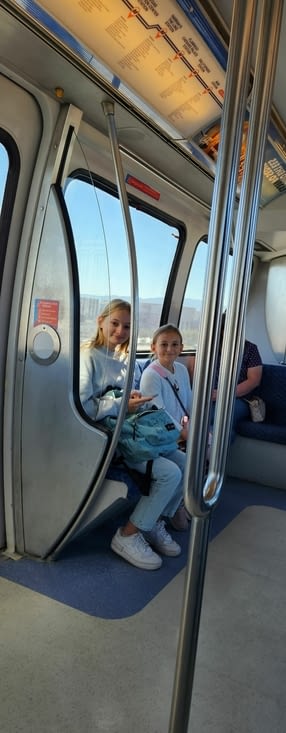 A bord du Monorail
