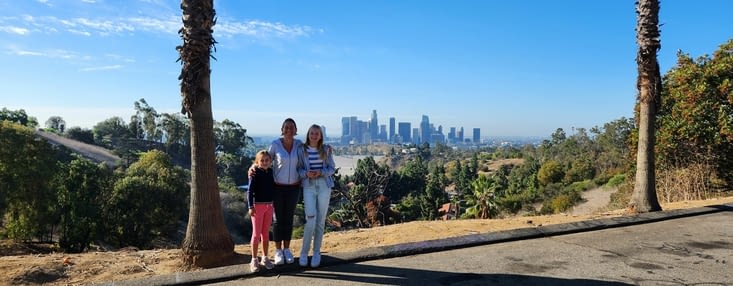 Visite du Elysian Park qui offre un point de vue sur Los Angeles