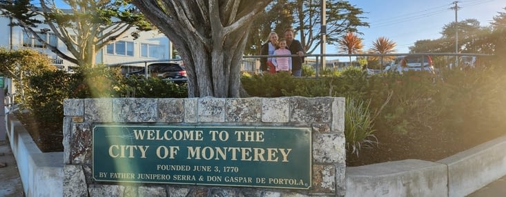 Arrivée à Monterey