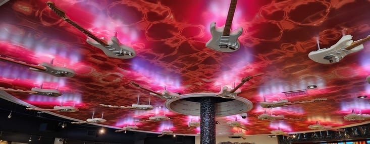 Puis déjeuner au Hard Rock Café