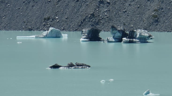 Mais on a quand même nos petits icebergs tout en glace...eh oui..!