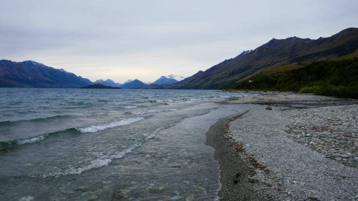 Aire de camping sauvage, nous y passons la nuit.