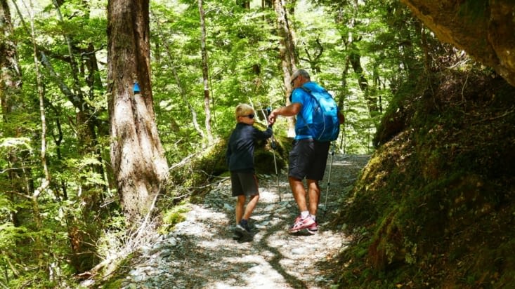 Maël tu est vraiment sur que c'est par là ? ...