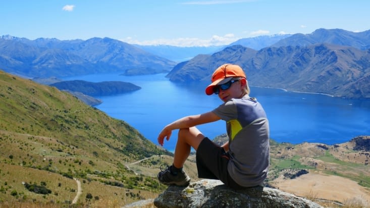 Une pause bien méritée car la randonnée est longue