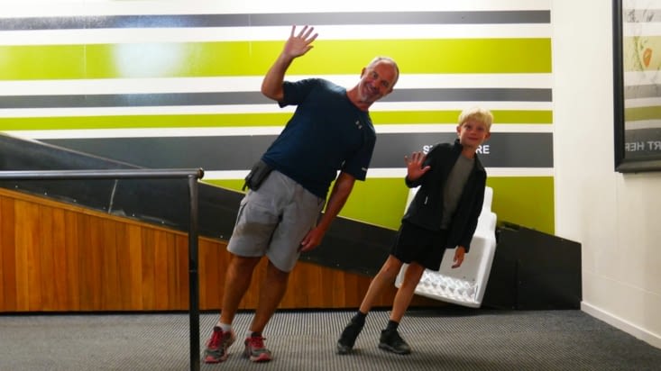 Des salles déroutant nos sens