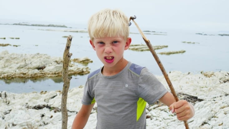 Notre viking est parti chassé et je crois que notre repas de ce soir sera frugal