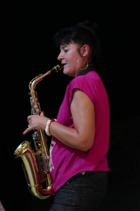 Concert privé sur la terrasse by Sophie qui joue dans un groupe à Tahiti