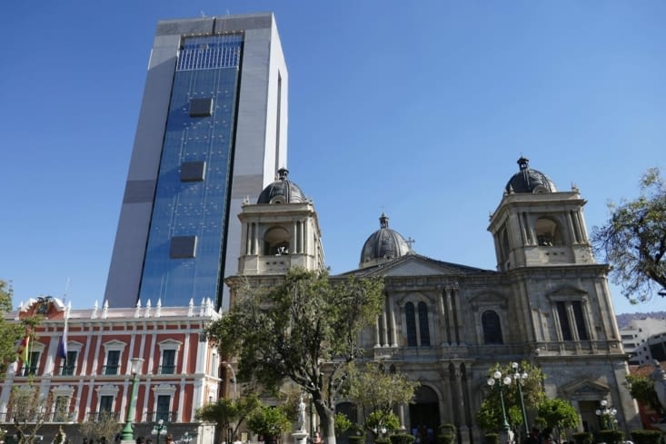 Le centre historique est bien différent du reste de la ville