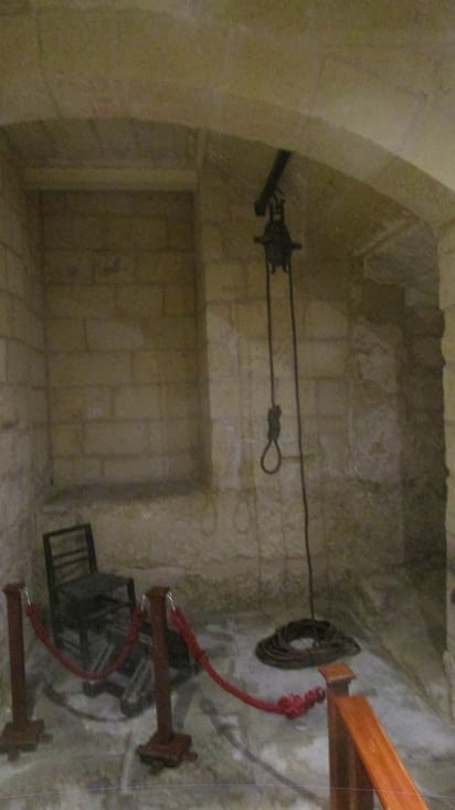 Salle de torture de l'inquisitions