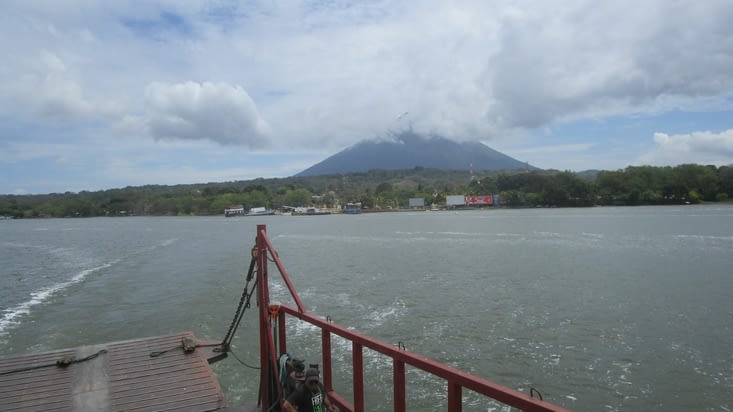 Nous quittons Ometepe