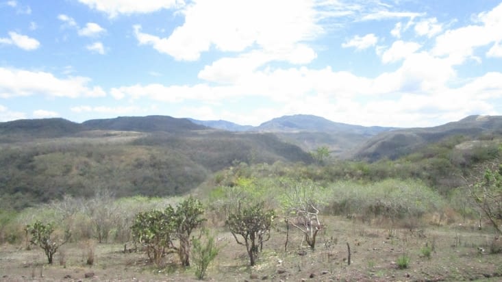 Vallée près de la ville de Matagalpa
