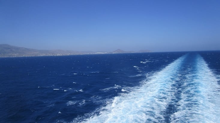 En route vers Santorini