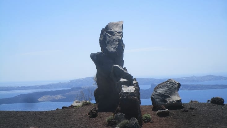 Sculpture volcanique digne d'un grand sculpteur moderne