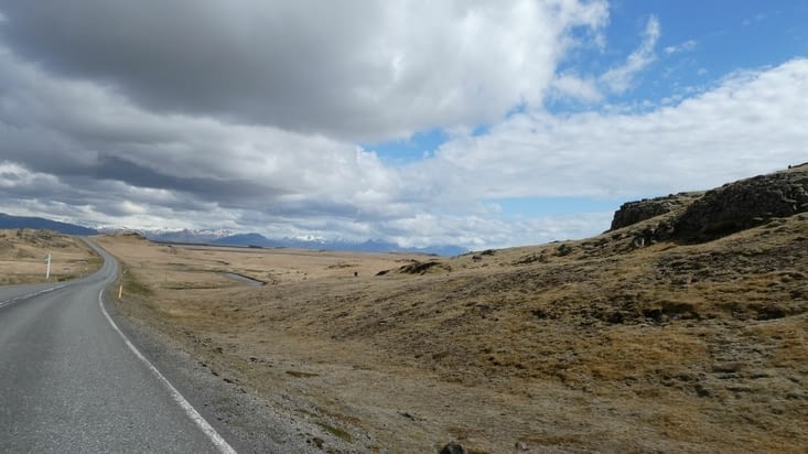 Les routes sont impressionnantes