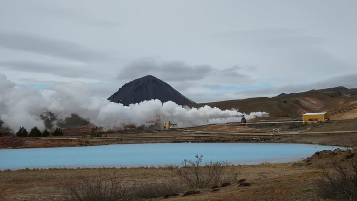 Site thermale près du lac Myvatn