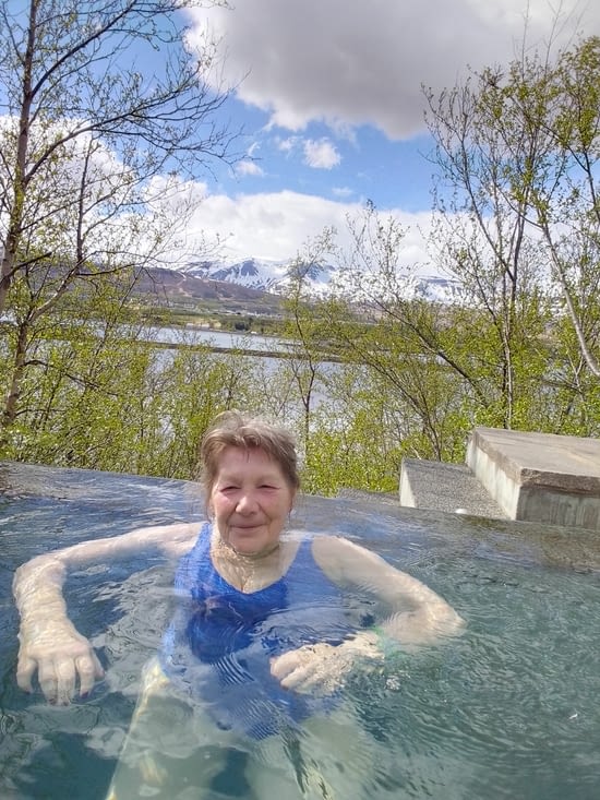Notre 2 heures au bain thermal de Akureyri