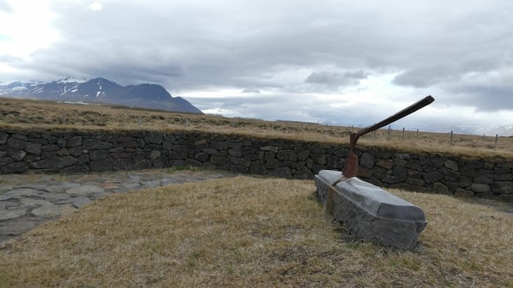 Lieu de la dernière exécution d'Islande en 1830.