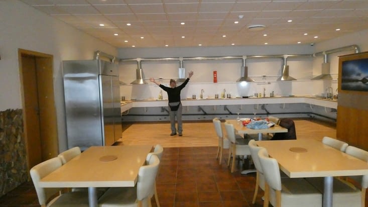 La cuisine au Gesthouse