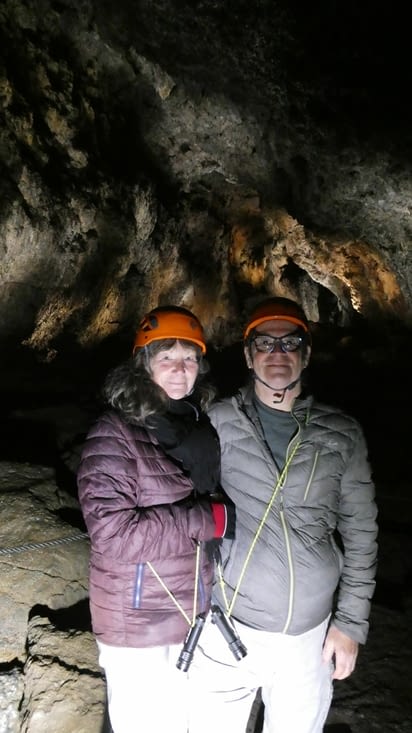 Cave Vatnshellir, situé au pied du volcan