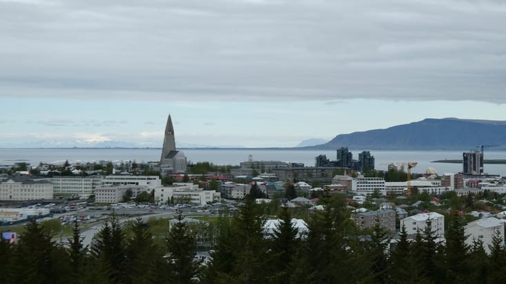 Reykjavik vu du musée