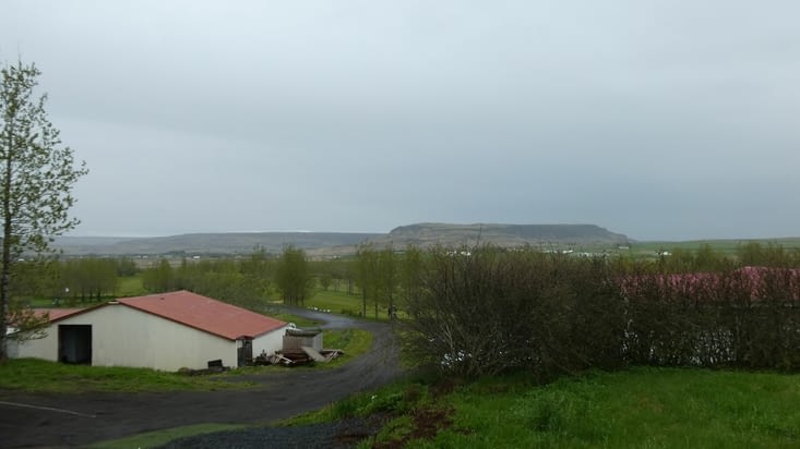 Notre au auberge à vue sur le golf de laville de Fuldir
