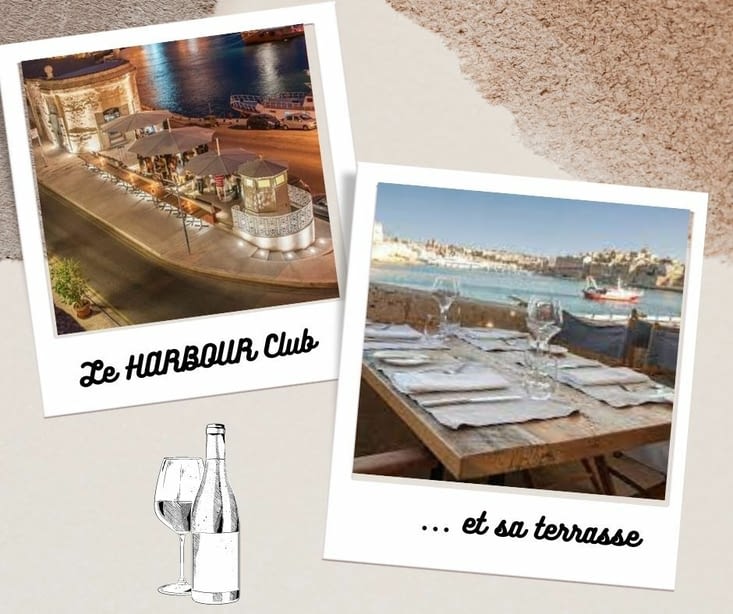 Pause déjeuner avec une belle vue sur la mer au Harbour Club