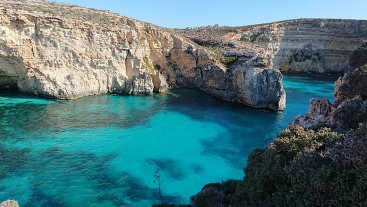les roches typiques de Gozo