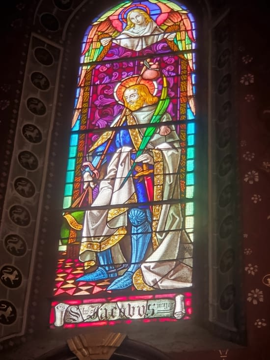 Saint Jacques en soldat pélerin