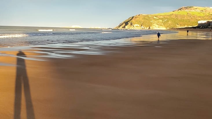 mon ombre plus grande que nature