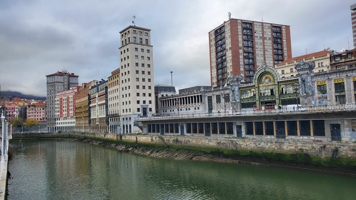 les quais à Bilbao