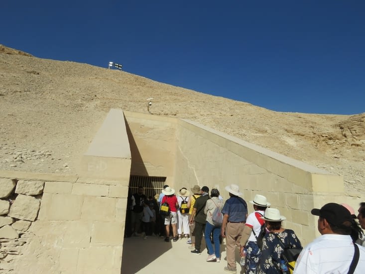 Visite du tombeau de Ramses IV