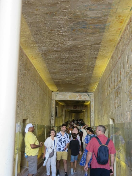 Visite du tombeau de Ramses IX