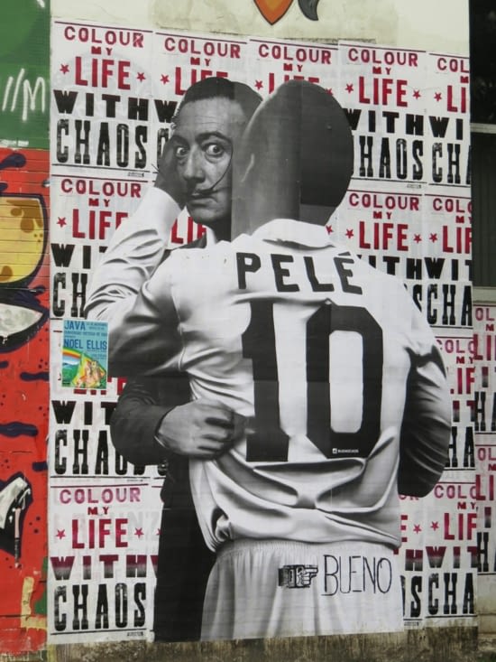 Pelé et Dali