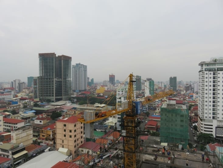 Phnom Pehn est en développement et construction