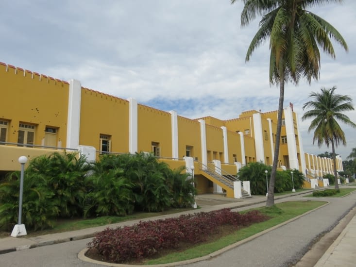 La façade de l'ancienne prison
