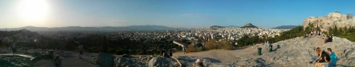 Coucher de soleil sur le rocher de l'Aéropage (bientôt la fonctionnalité diaporama ;))