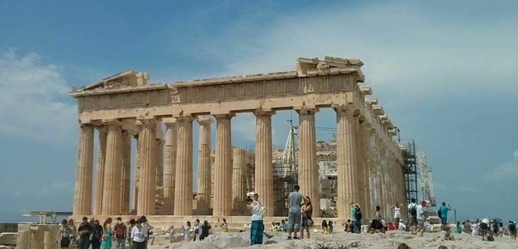 Le Parthénon : temple du boss final