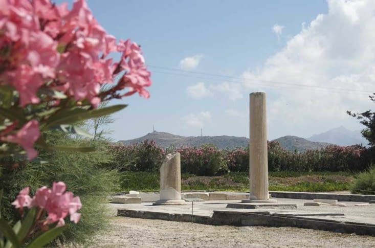 Naxos : le temple de Dionysos