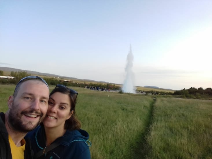 Les geysers à Geysir